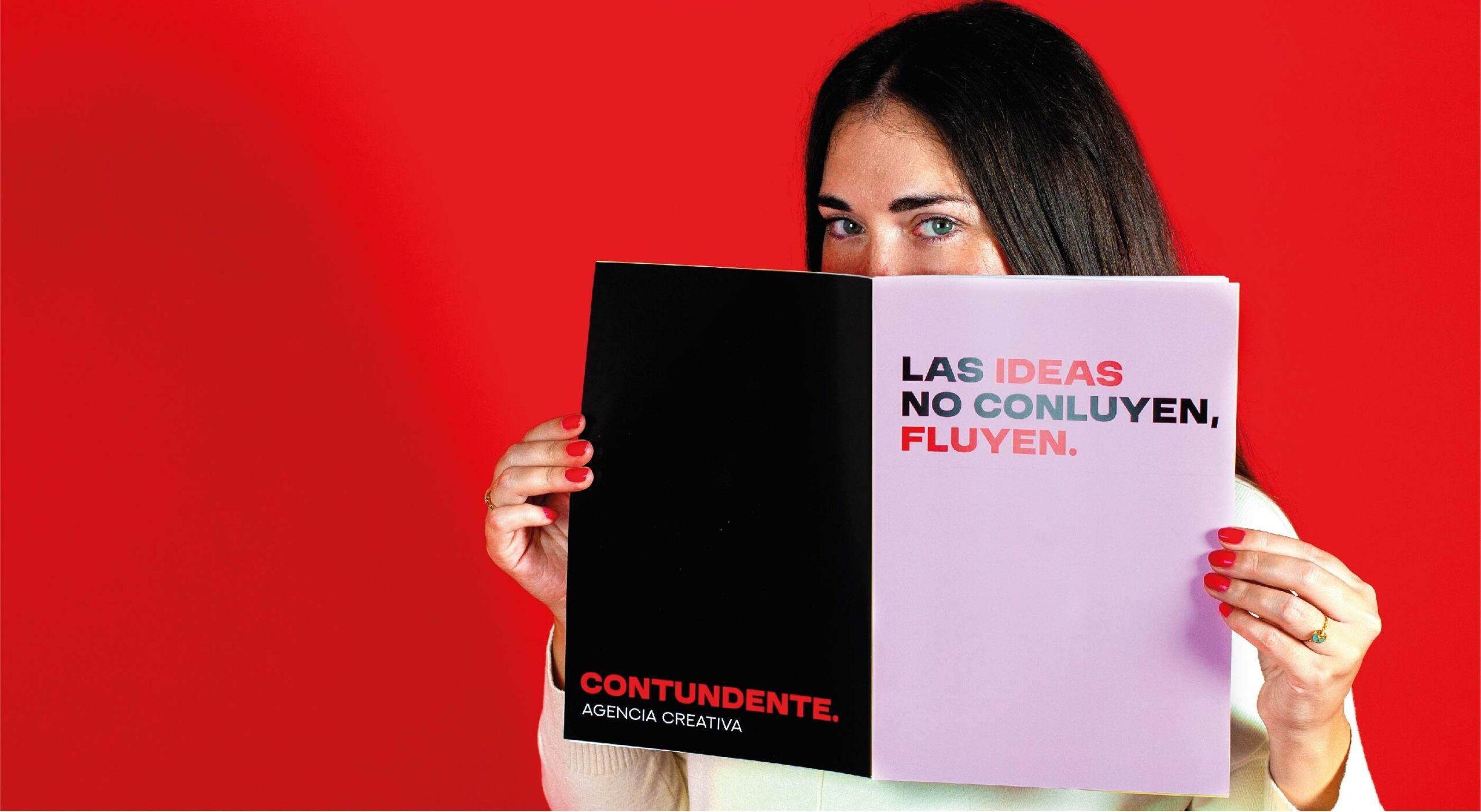 Las ideas, no concluyen fluyen. Portada perfecta para nuestro blog Contundente lleno de información valiosa de marketing y diseño