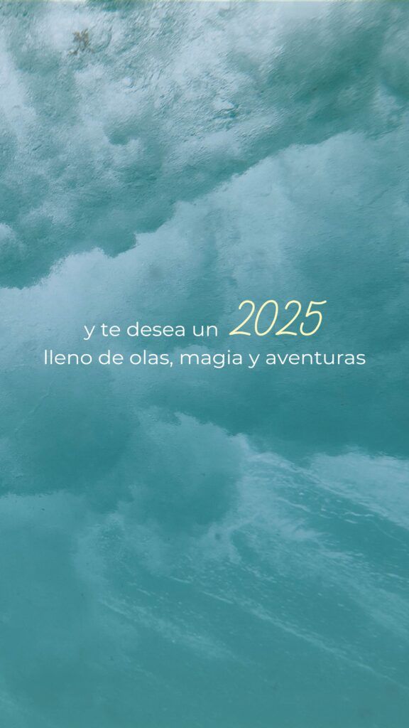 Highlight y storie de instagram diseño de tabla de surf navideña