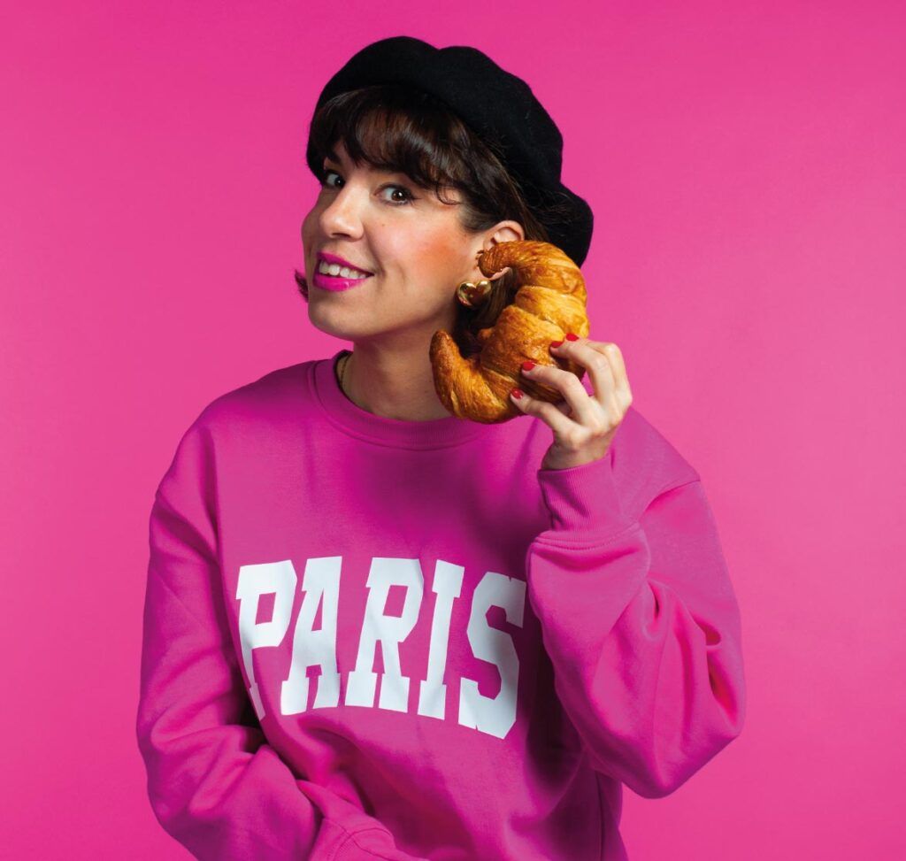 Fotografía de Aurelie Sevil artista de Croissant Mixto realizada por Agencia Contundente