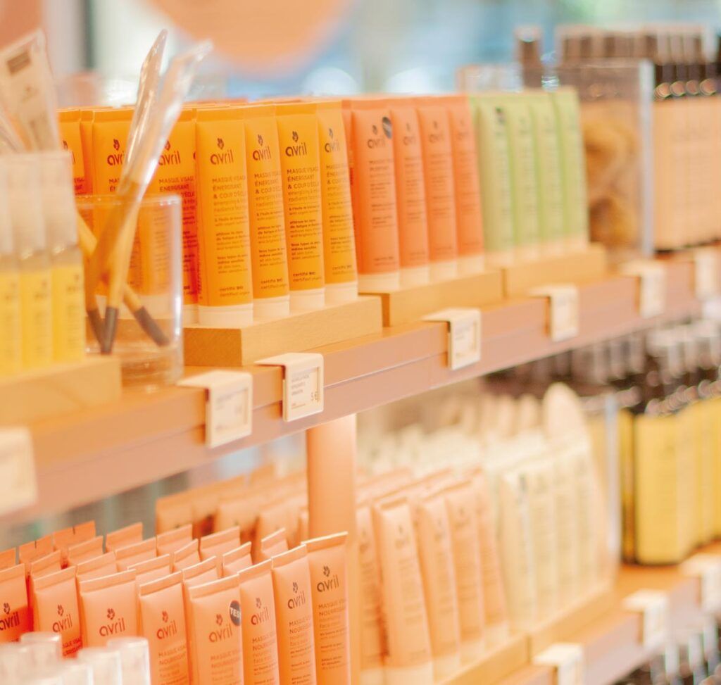 Fotografía de tienda de cosmética en Madrid realizada por la Agencia Contundente