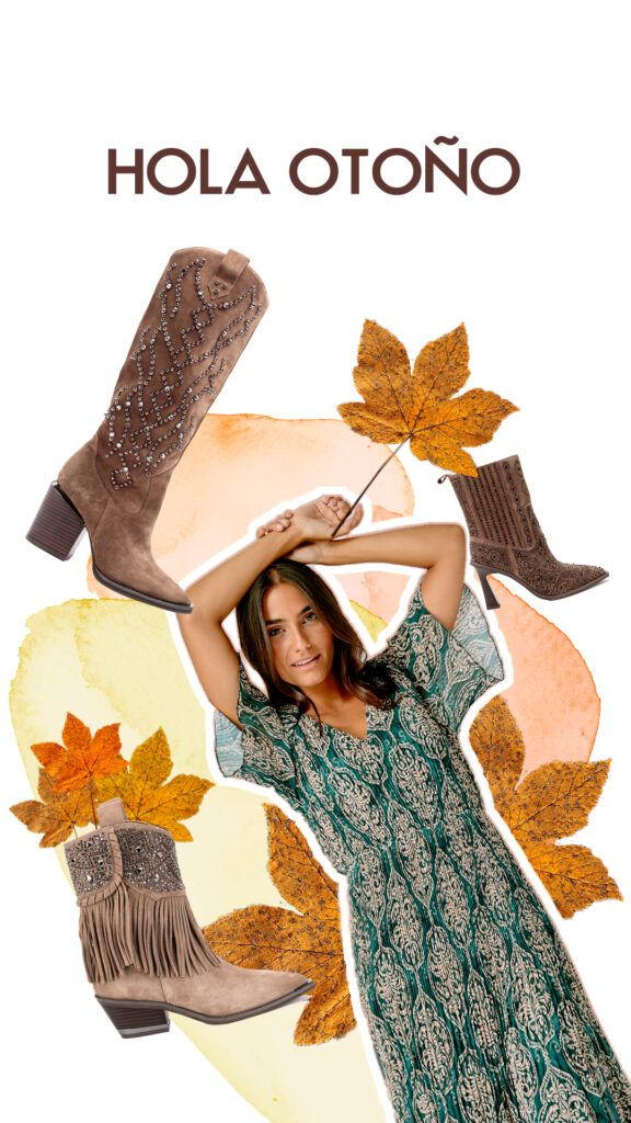 Diseño de otoño moda Alma en Pena